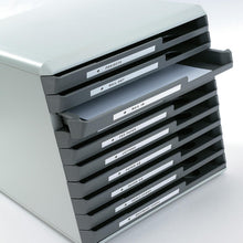 Load image into Gallery viewer, DYMO Labels Self Adhesive D1 12mm x 7mm Black Print on White Tape Authentic