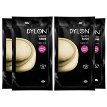 Load image into Gallery viewer, DYLON Hand Fabric Dye Sachet, Sandy Beige, 4 Packs of 50g