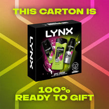 Load image into Gallery viewer, Lynx Epic Fresh Trio Gift Set For Men Bodyspray, Bodywash &amp; APA Deo Gift For Him