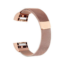 Load image into Gallery viewer, Aquarius Milanese Replacement Strap Band Compatible w/ Fitbit Charge2, Rose Gold