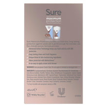 Load image into Gallery viewer, 6x 45ml Sure Women 96 H Anti-Perspirant Deodrant Cream For Maximum Protection