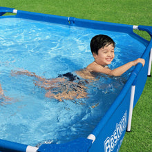 Load image into Gallery viewer, Bestway Steel Pro 7&#39;3&quot; x 59&quot; x 17&quot;/2.21m x 1.50m x 43cm Frame Swimming Pool