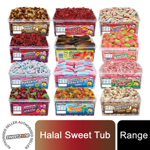 Sweetzone Halal Giant Sweet Tub Available in Different Flavours 960g, 1pk or 2pk