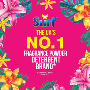 Surf Washing Liquid & Comfort Conditioner Sunset Paradise & Tropical Lily Summer Fragrance Bundle