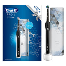 Load image into Gallery viewer, Oral-B Pro 680 3D Black-White Electric Toothbrush with Travel Case