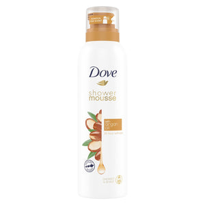 Dove Deeply Nourishing, Argan Oil Shower & Shave Mousse 200ml, 3pk or 6pk