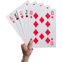 Load image into Gallery viewer, Jumbo-Sized Family Garden Outdoor Summer Games - Giant Playing Cards Game