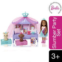 Load image into Gallery viewer, Barbie® Princess Adventure™ Chelsea™ Sumber Party Storytime Playset &amp; Doll