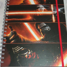 Load image into Gallery viewer, Pyramid International Star Wars Stationery Split A4 Kylo Ren Panels Notebook
