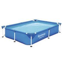 Load image into Gallery viewer, Bestway Steel Pro 7&#39;3&quot; x 59&quot; x 17&quot;/2.21m x 1.50m x 43cm Frame Swimming Pool