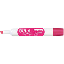 Load image into Gallery viewer, Berol Whiteboard Marker Dry Wipe Medium Chisel Tip Assorted Inks 8 Pack