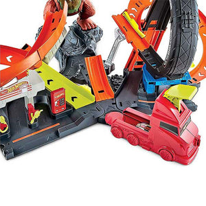 Hot Wheels Toxic Gorilla Slam Playset and Car