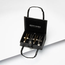 Load image into Gallery viewer, Pierre Cardin Necklace and Earring Set with Black Case, 4 Set