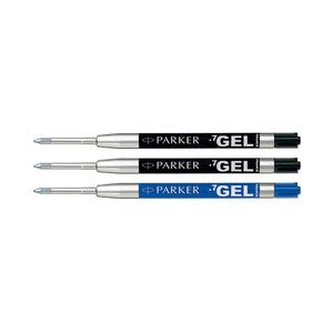 Parker Jotter Ballpoint Pens Discovery Pk: 3 Quink flow Refills & 3 Gel Refills