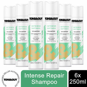 6 Pack of 250ml Toni & Guy Fibre Strengthening Shampoo for All Types of Hair