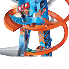 Load image into Gallery viewer, Hot Wheels Sky Crash Thrilling  Tower Race Track Set With Diecast Car