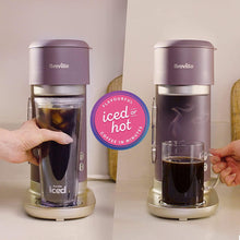 Load image into Gallery viewer, Breville Iced + Hot Filter Single-serve coffeemaker with Cups and Straw