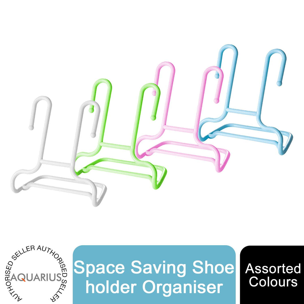 Aquarius Space-Saving Convenient Shoes Holder Organiser - Assorted Colours