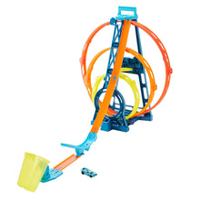 Load image into Gallery viewer, Hot Wheels Track Builder Unlimited Triple Loop Kit