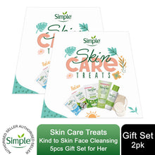 Load image into Gallery viewer, Simple Kind to Skin Face Cleansing Skin Care Treats 5pcs Gift Set For Her
