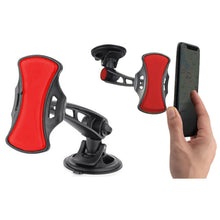 Load image into Gallery viewer, iTech Universal 360° In-Car Windscreen Dashboard Smartphone Mount Holder, Black