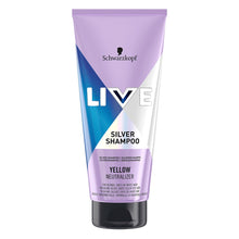 Load image into Gallery viewer, Schwarzkopf Live Silver Shampoo Yellow Neutralizer 200ml, Pack of 1