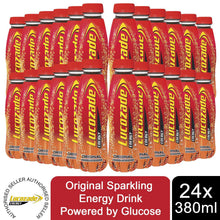 Load image into Gallery viewer, Lucozade Energy Original Sparkling Drink Powered By Glucose, 24x380ml