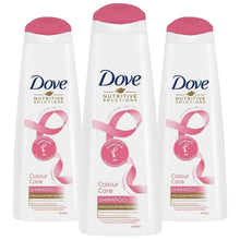 Load image into Gallery viewer, Dove Colour Care 3x Shampoo 400ml &amp; 3x Conditioner 350ml For Colour-Treated Hair