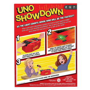 Mattel Games Uno Showdown Family Card Game Accommodates 2-10 players