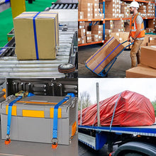 Load image into Gallery viewer, 2 Pack Silverline 449682 Cam Buckle Tie Down Strap 2.5m x 25mm