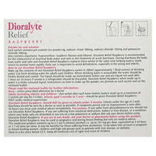 Load image into Gallery viewer, 2 Pack Dioralyte Relief Oral Rehydration Therapy Raspberry Powder, 6 Sachets