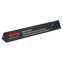 Load image into Gallery viewer, Rotring 600 Mechanical Pencil Medium Point Metallic Blue 0.5 mm For School