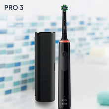 Load image into Gallery viewer, Oral-B Pro 3 Electric Toothbrush with Smart Pressure Sensor 3500, Black or Pink