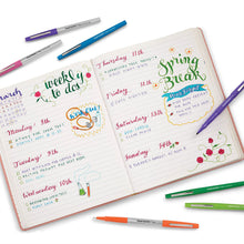 Load image into Gallery viewer, Paper Mate Pens Flair Tip Medium Point 12 Assorted Tropical Vacation Colours