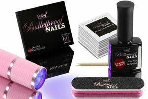 Pretty Professional Bulletproof Nails Gel Polish Kit Classic Beauty