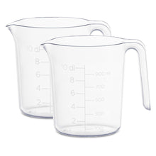 Load image into Gallery viewer, GastroMax Clear Markings Measuring Cup With An Easy-to-Pour Spout, 1L- 1 or 2 pk