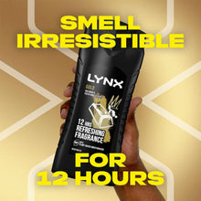 Load image into Gallery viewer, 3pk of 250ml Lynx 12hrs Refreshing Fragrance Shower Gel with 100% Moisturisers