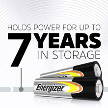Load image into Gallery viewer, Energizer Leak-Proof Alkaline Long-Lasting Power Batteries, 1.5 V AAA Pack of 24