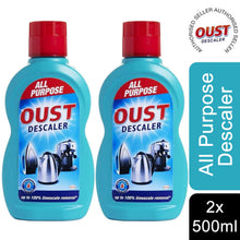Load image into Gallery viewer, 2pk Oust Descaler All-Purpose LimescaleRemover Formulated for AllSurfaces, 500ml