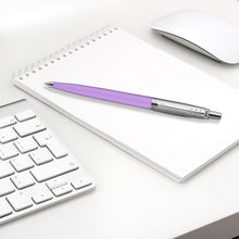 Load image into Gallery viewer, Parker Jotter Ballpoint Pen Pastel Collection Mint Purple Medium Nib Blue Ink 2x