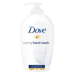 3x of 250ml Dove Caring Hand Wash for Moisturised and protected Hands