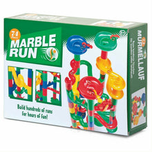 Load image into Gallery viewer, Tobar Marble Run 74-piece Course Building Toy Set