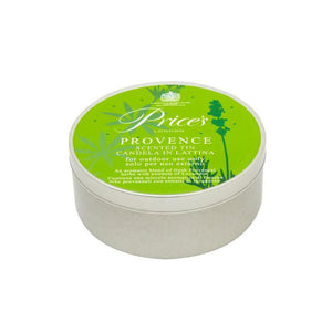 Prices London Provence Herbs & Lavender Scented Tin Candle for Outdoor Use Only