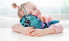 Load image into Gallery viewer, Doodle Glitzies Narwhal Magic Sequin Plush - 18&quot;inch Assorted Colors