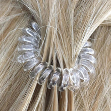 Load image into Gallery viewer, PMS Clear/Coloured/Glitter Hair Tone Spiral Bobble Hair Accessories