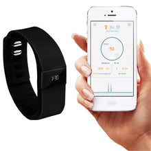Load image into Gallery viewer, Aquarius OLED Display Smart Bluetooth Fitness Wristband Activity Tracker, Black