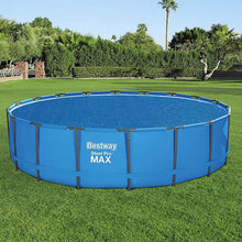 Load image into Gallery viewer, Flowclear Solar Pool Cover for Steel Pro Max &amp; Power Steel Pools - 18 Feet, Blue