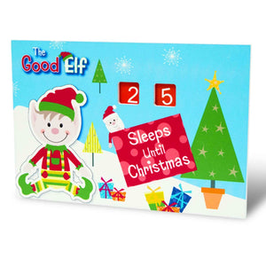 The Good Elf Christmas Hanging Countdown Advent Calendar