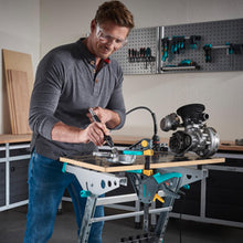 Load image into Gallery viewer, wolfcraft EHZ PRO One-Hand Clamp for Clamping and Opening, 100/300 mm