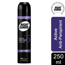 Load image into Gallery viewer, Right Guard 48H Total Defence 5 Men&#39;s Anti-Perspirant Deo Active, 250ml
